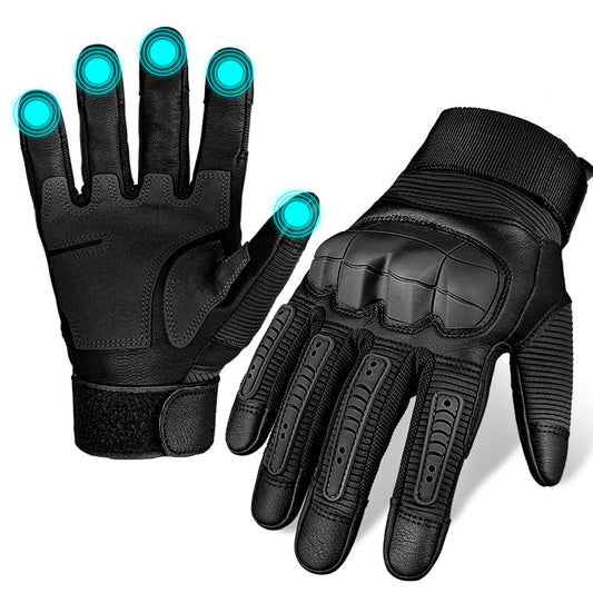 Full Finger Tactical Gloves – Outdoor Sports Anti-Slip Touchscreen Gloves for Cycling, Hiking, Riding & Work Protection