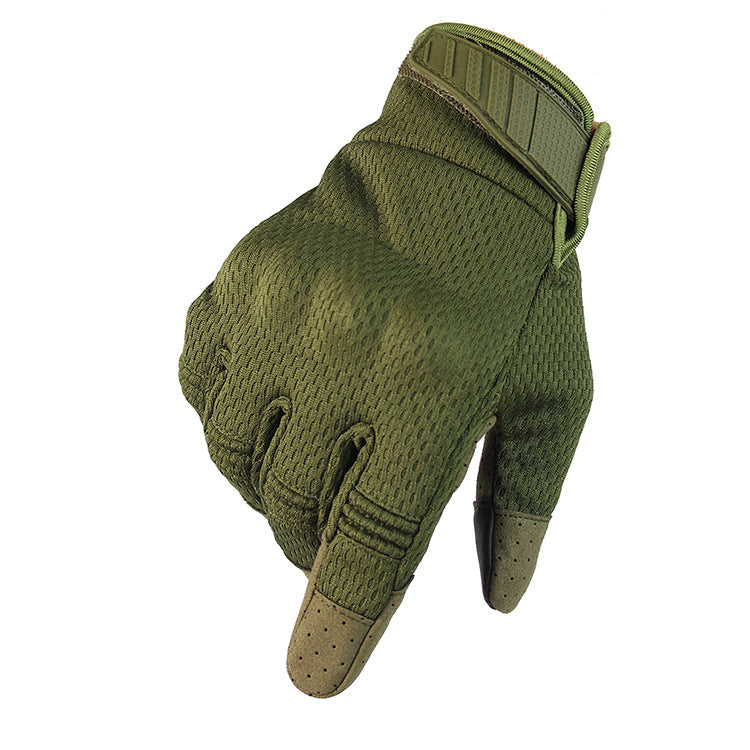 Outdoor Tactical Camouflage Touchscreen Gloves – Breathable Full Finger Motorcycle Riding Gloves