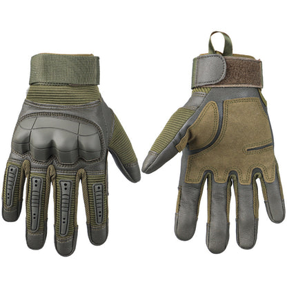 Full Finger Tactical Gloves – Outdoor Sports Anti-Slip Touchscreen Gloves for Cycling, Hiking, Riding & Work Protection