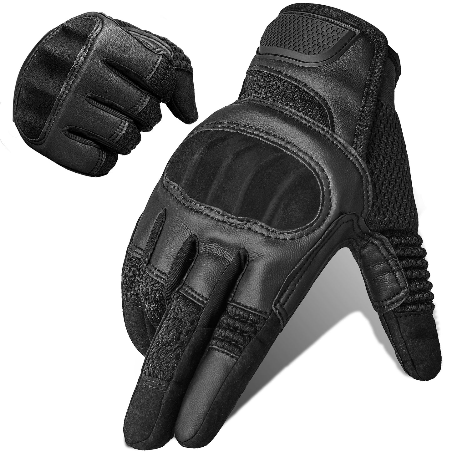 Tactical Outdoor Gloves for Men – Anti-Slip Touchscreen Motorcycle & Climbing Gloves with Breathable Design